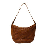 ReDesigned MELLE Lederen Schoudertas, Tan