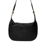 ReDesigned MIVI BIG Lederen Schoudertas, Black