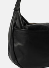 ReDesigned MIVI BIG Lederen Schoudertas, Black