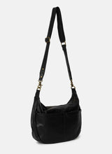 ReDesigned MIVI BIG Lederen Schoudertas, Black