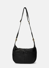 ReDesigned MIVI BIG Lederen Schoudertas, Black