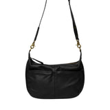 ReDesigned MIVI SMALL Lederen Schoudertas, Black