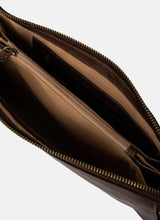 ReDesigned MYN BIG Lederen Schoudertas, Woodsmoke