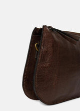 ReDesigned MYN BIG Lederen Schoudertas, Woodsmoke