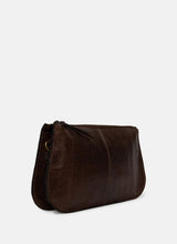 ReDesigned MYN BIG Lederen Schoudertas, Woodsmoke