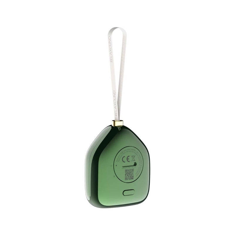 Relaxound JINGLE BELLS Kerst Ornament met sensor en Feestelijk geluid, Green Sparkles
