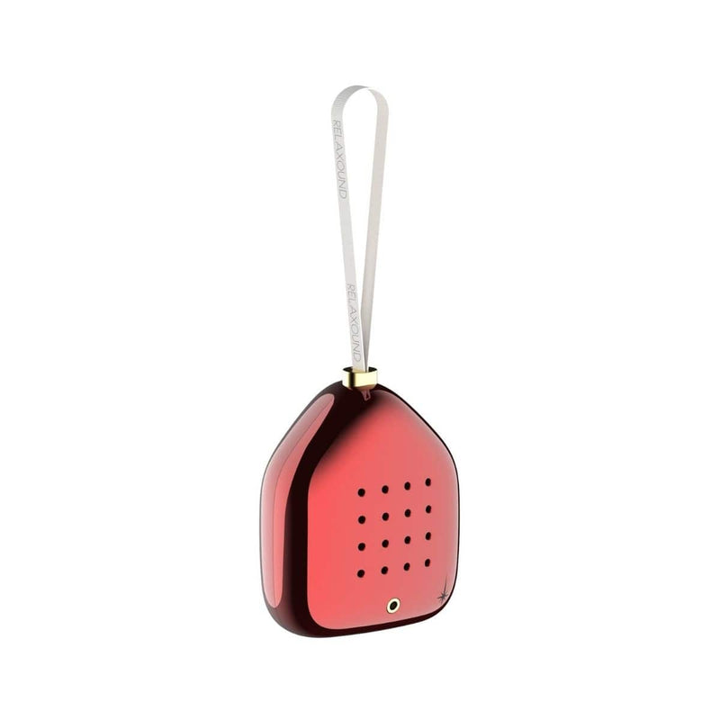 Relaxound JINGLE BELLS Kerst Ornament met sensor en Feestelijk geluid, Red Stars