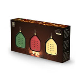 Relaxound JINGLE BELLS Set van 3 Kerst Ornamenten met sensor en Feestelijke geluiden, Selection