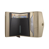 Secrid ENVELOPE WALLET Lederen kaartenhouder met geldbeugel, Original Latte