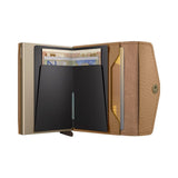 Secrid ENVELOPE WALLET Lederen kaartenhouder met geldbeugel, Pebble Cappuccino