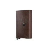 Secrid ENVELOPE WALLET Lederen kaartenhouder met geldbeugel, Vintage Chocolate