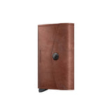 Secrid ENVELOPE WALLET Lederen kaartenhouder met geldbeugel, Vintage Cognac