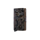 Secrid MINI WALLET Lederen kaartenhouder, Jungle Brown