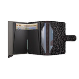 Secrid MINI WALLET Lederen kaartenhouder,  Leo Grey