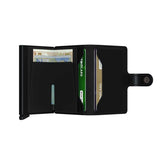 Secrid Mini Wallet lederen kaartenhouder, Matte Black