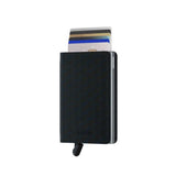 Secrid MINI WALLET Lederen kaartenhouder, Optical Black-Titanium