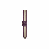 Secrid MINI WALLET Lederen Kaartenhouder, Pebble Grape