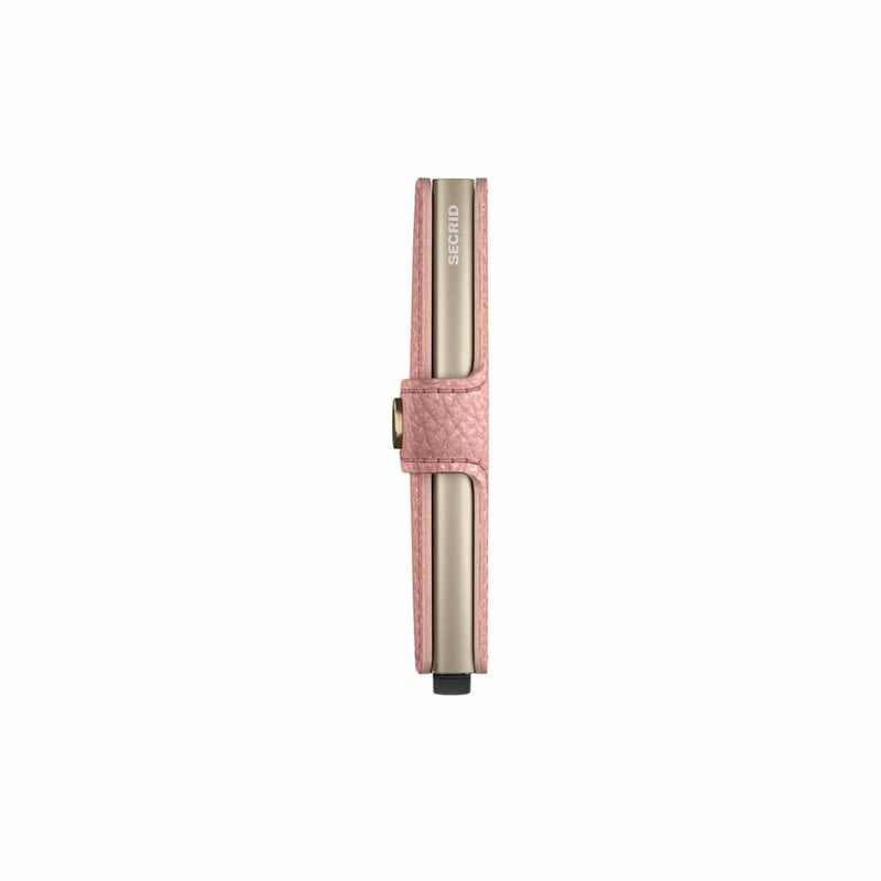 Secrid MINI WALLET Lederen Kaartenhouder, Pebble Rose