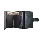 Secrid MINI WALLET Lederen Kaartenhouder, Stars Black