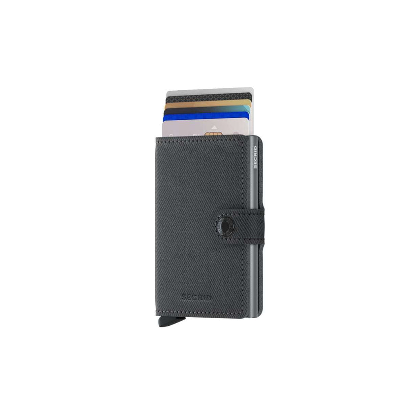 Secrid MINI WALLET Lederen kaartenhouder, Twist Grey