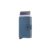 Secrid MINI WALLET Lederen kaartenhouder, Twist Jeans Blue