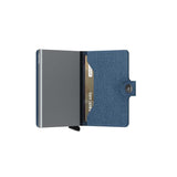 Secrid MINI WALLET Lederen kaartenhouder, Twist Jeans Blue