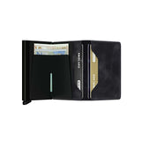 Secrid SLIM WALLET Lederen kaartenhouder, Vintage Black