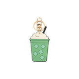 Seidenfelt Bag Charm - My Iced Latte, Matcha Green