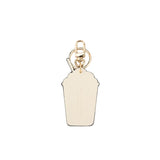 Seidenfelt Bag Charm - My Iced Latte, Strawberry Pink