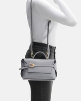 Seidenfelt JOENSUU Handtas, Light Grey