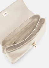 Seidenfelt LILLA EDET Elegante Office Bag, Milky White
