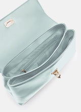 Seidenfelt LILLA EDET Elegante Office Bag, Sea Salt Blue