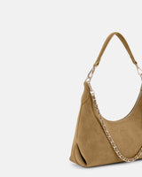 Seidenfelt RENA Midi Hobo Schoudertas, Fudgy Caramel