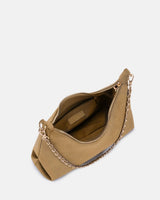 Seidenfelt RENA Midi Hobo Schoudertas, Fudgy Caramel