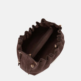 Seidenfelt RENA Schoudertas, Dark Brown