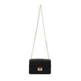 Seidenfelt ROROS East-West Schoudertas, Black-Gold
