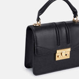 Seidenfelt ROROS Top Handle Schoudertas, Black-Gold