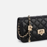 Seidenfelt SANDE Clutch Schoudertas, Black