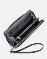 Seidenfelt SMILLA Clutch Portemonnee, Bottle Green