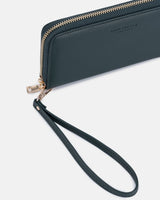 Seidenfelt SMILLA Clutch Portemonnee, Bottle Green