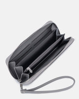 Seidenfelt SMILLA Clutch Portemonnee, Grey