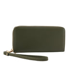 Seidenfelt SMILLA Clutch Portemonnee, Olive