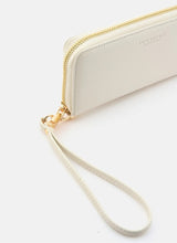 Seidenfelt SMILLA Clutch Portemonnee, Soft Cream