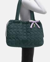Seidenfelt VAALA Shopper, Bottle Green