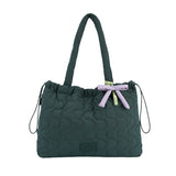 Seidenfelt VAALA Shopper, Bottle Green