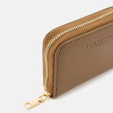 Seidenfelt YLVA Compacte Portemonnee, Sweet Caramel