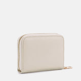 Seidenfelt YLVA kleine Portemonnee, Beige