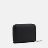 Seidenfelt YLVA kleine Portemonnee, Black