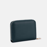 Seidenfelt YLVA kleine Portemonnee, Bottle Green
