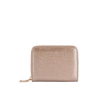 Seidenfelt YLVA kleine Portemonnee, Gold Metallic